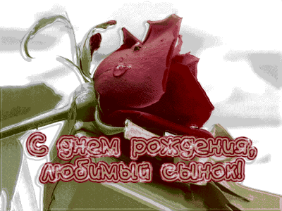 Гифка Сыну на ДР